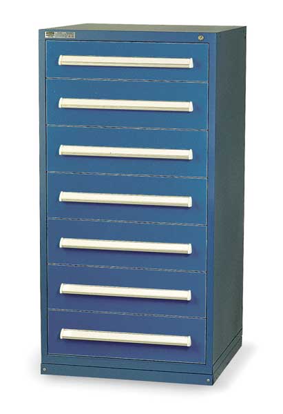 Modular Drawer Cabinet, Gray, Steel
