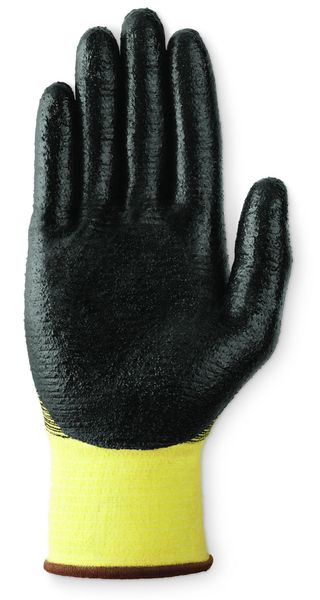 Cut Resistant Coated Gloves, A2 Cut Level, Nitrile, M, 1 PR