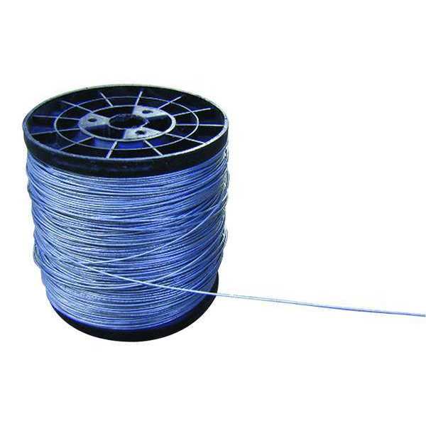 Electric Fence Wire, 17 Ga, 1320 Ft, Steel