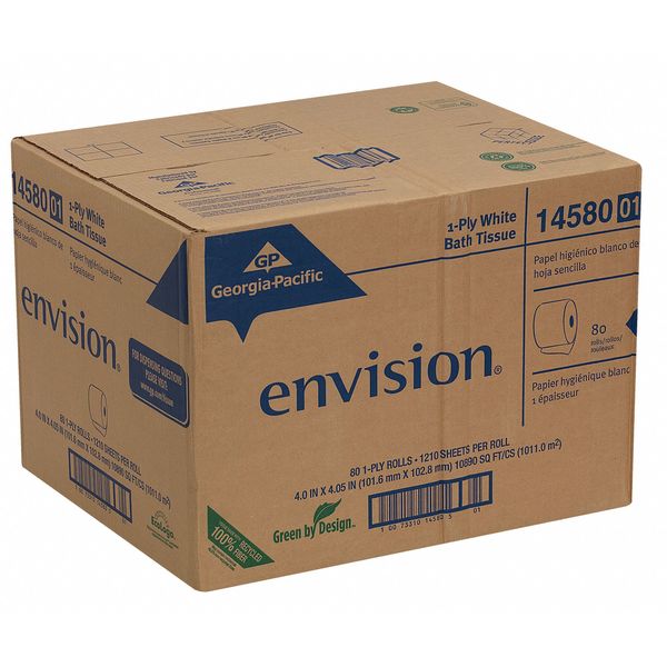 Toilet Paper, 1210 Sheets, 80 PK