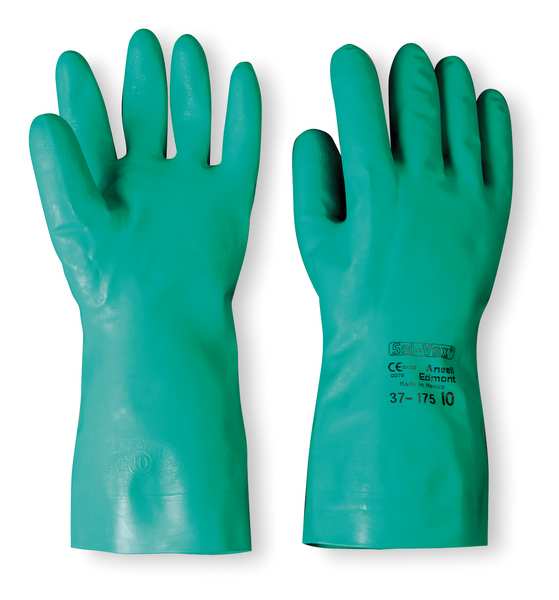 Chemical Resistant Glove, 15 mil, Sz 10, PR