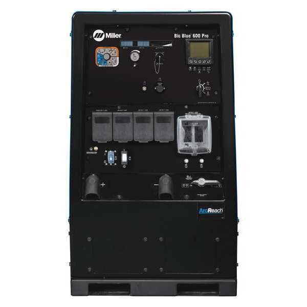 Engine Driven Welder, Big Blue(R) 600 Pro Deluxe Series, Electric Start, 48.9 hp, Diesel