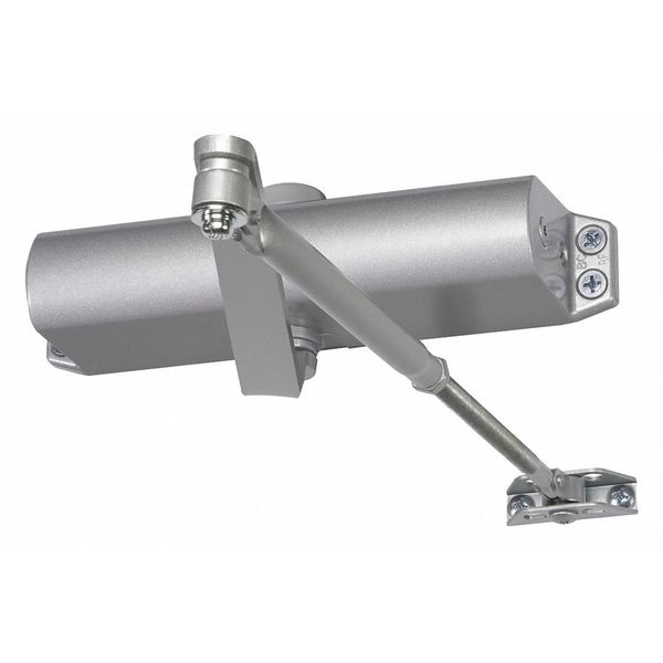 Manual Hydraulic YDC200 Door closer Heavy Duty Interior and Exterior, Silver