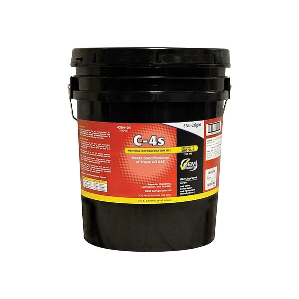 Refrigeration Lubricant, Mineral, 5 gal