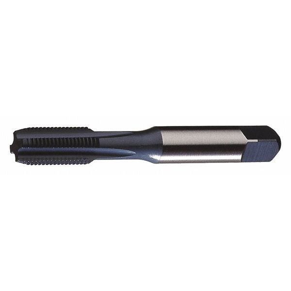 Spiral Point Tap, #8-32, Plug, UNC, 3 Flutes, Steam Oxide