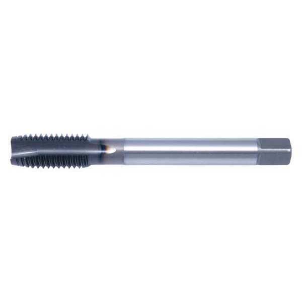 Spiral Point Tap, M10-1.25, Plug, Metric Fine, 3 Flutes, Hard Lube