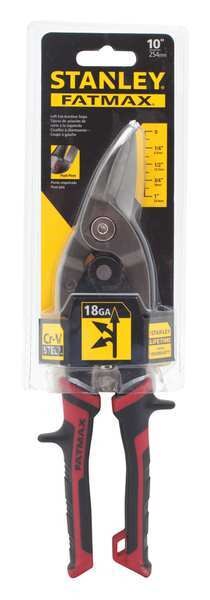 Aviation Snip, Left, 10 in, Chromium Vanadium