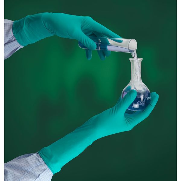 Sterile Cleanroom Gloves, Nitrile, M, PK200