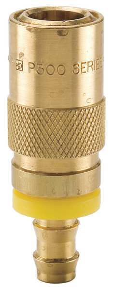 Hydraulic Quick Connect Hose Coupling, Brass Body, Sleeve Lock, Moldmate Series