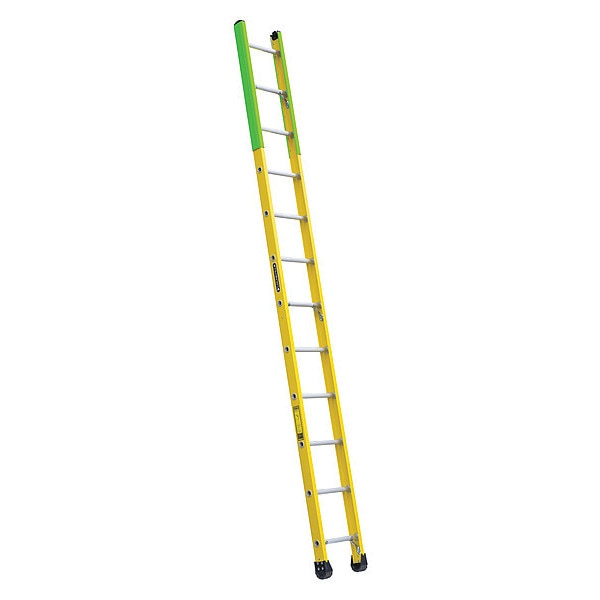 Manhole Ladder, Fiberglass, Yellow Finish