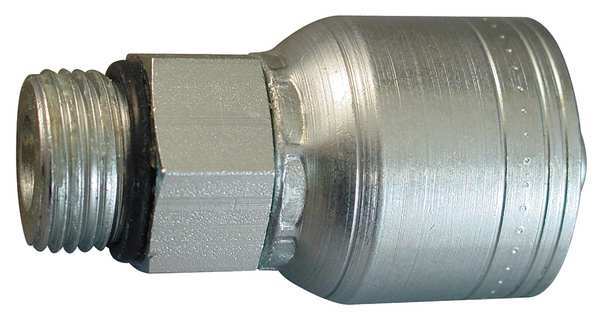 Hydraulic Hose Fitting, Crimpable