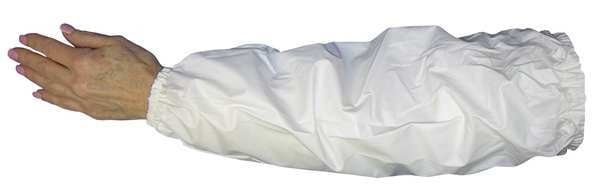 Sleeves, 18 In. L, Blue, Vinyl, PR