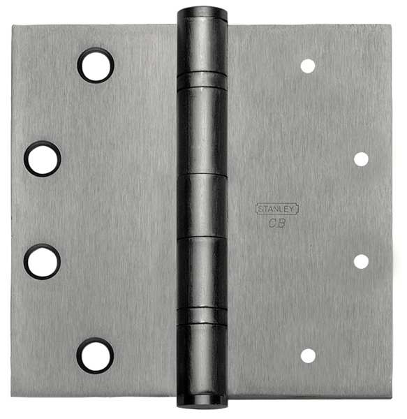 1 1/2 in W x 3 1/2 in H Satin Door and Butt Hinge