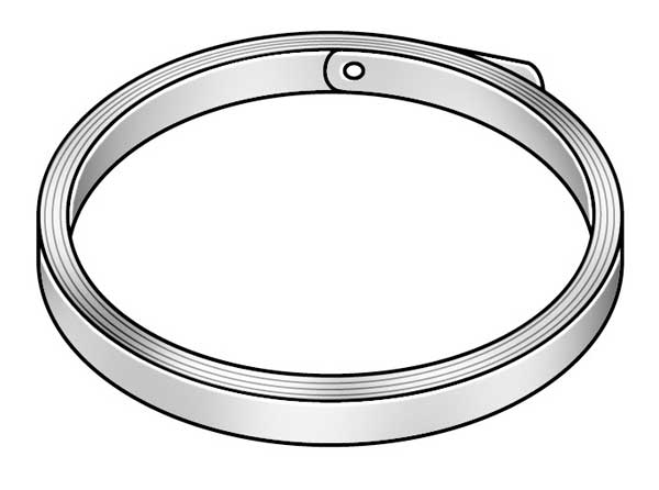 Feeler Gauge, High Carbon Steel, 0.0080 In