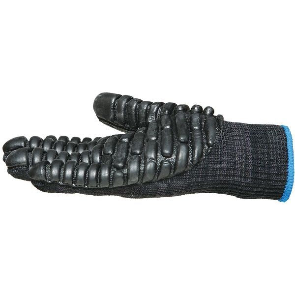 Anti-Vibration Gloves, L, Black, PR