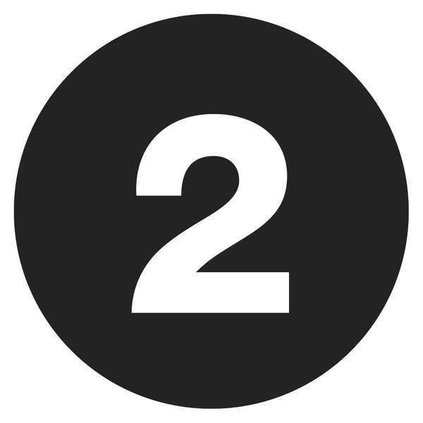 Tape LogicÂ® Number Labels, 