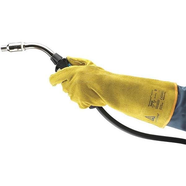 MIG Welding Gloves, Cowhide Palm, M, PR
