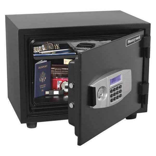 Fire Rated Security Safe, 0.58 cu ft, 103.6 lb, 1 hr. Fire Rating