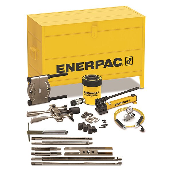 BHP361G, 18 Ton, Hydraulic Cross Bearing Puller Set with Hand Pump