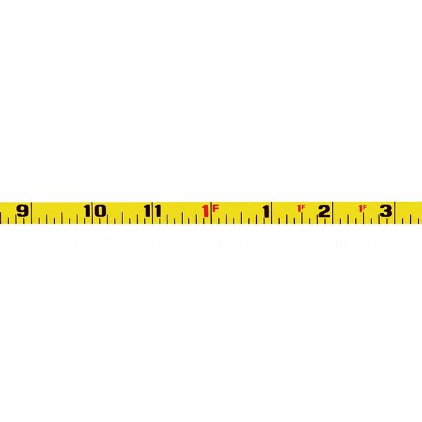 50 ft Tape Measure, 3/8 in Blade