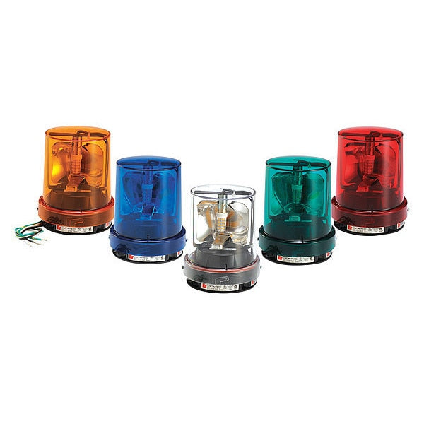 Warning Light, Green, LED, 5-1/8