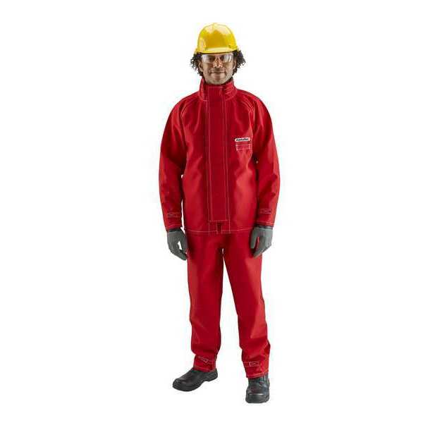 Jacket, Chemical Resistant, Red, 4XL