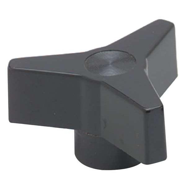 Three Prong Clamp Knob, 1/4-20 Thread Size, 0.50