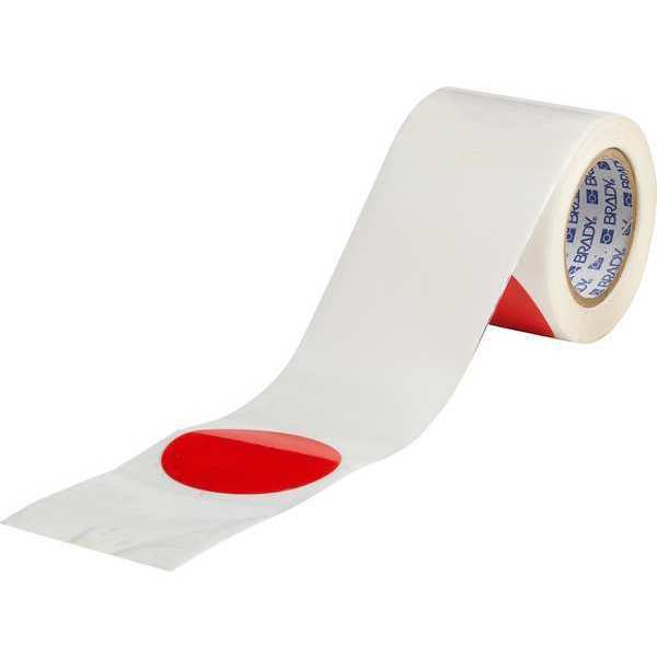 Floor Marking Tape, Red, PK80