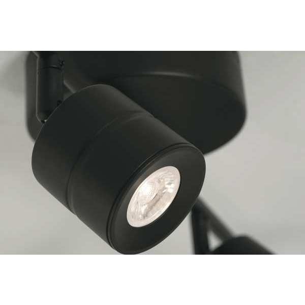 Core 6 Light LED Fixed Rail, Black