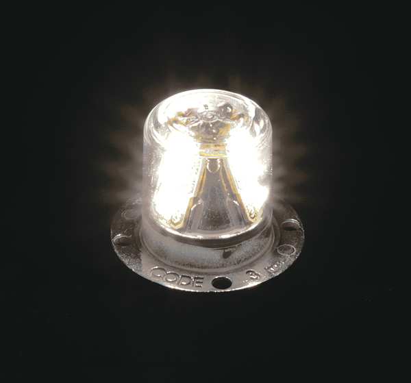 LED Hide-A-Blast Strobe Lighthead, White