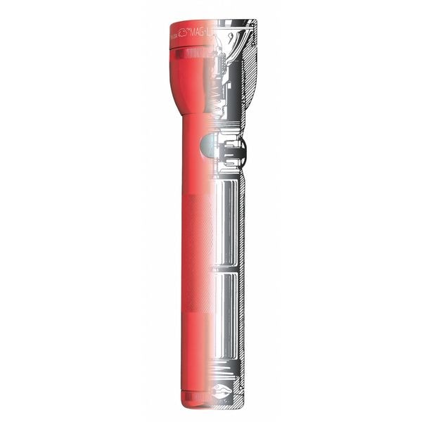 Green No Xenon Industrial Handheld Flashlight, Alkaline D, 45 lm