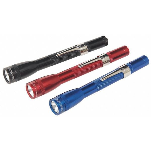 Green No Xenon Industrial Handheld Flashlight, Alkaline D, 45 lm