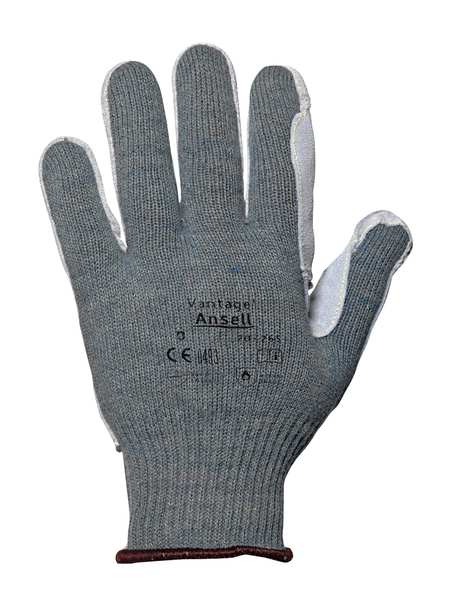 Activarmr Cut-Resistant Gloves, A5 Cut Level, Goatskin Leather Palm, Large (Size 9), 1 Pair