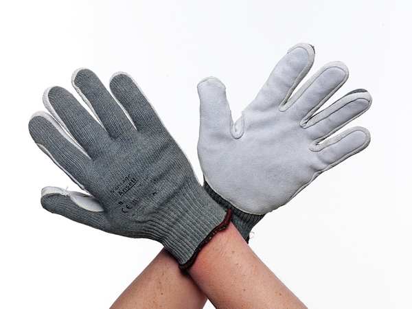 Activarmr Cut-Resistant Gloves, A5 Cut Level, Goatskin Leather Palm, Large (Size 9), 1 Pair