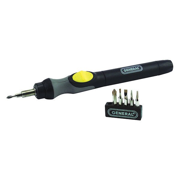 Cordless Screwdriver Kit, 8 In. L