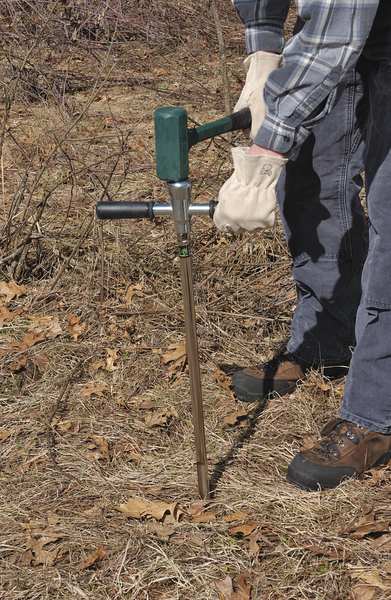 SOIL PROBE KIT W/HAMMER