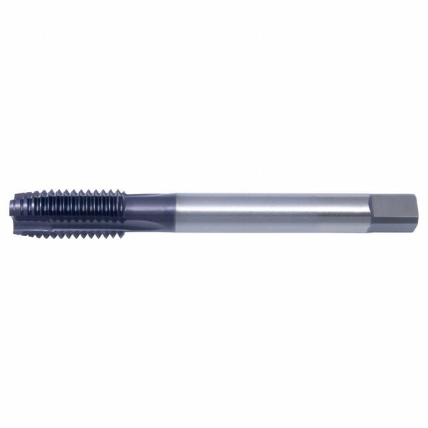 Spiral Point Tap, #6-32, Plug, UNC, 3 Flutes, TiAlN