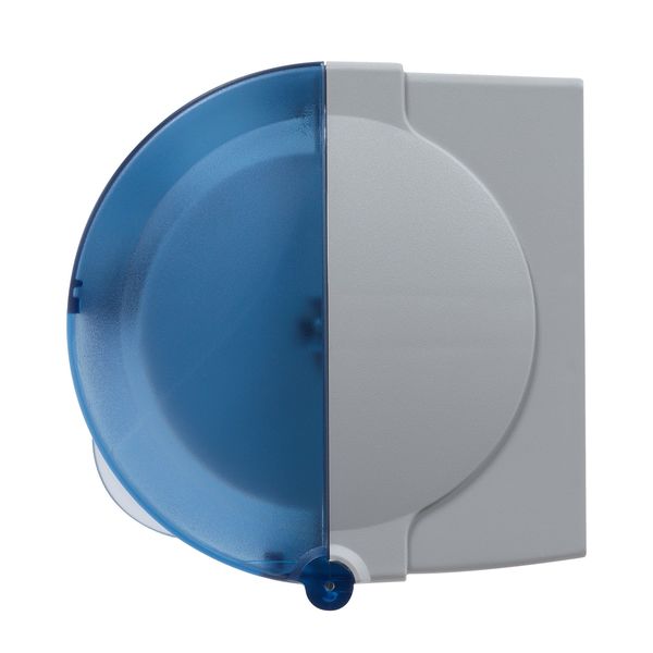 Toilet Paper Dispenser, Compact, Horizontal Double Roll, Coreless, Wall Mount, Gray