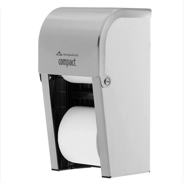 Toilet Paper Dispr, Coreless, 13-1/2 In. H, Length: 6.5
