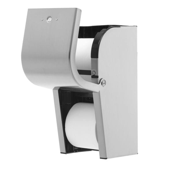 Toilet Paper Dispr, Coreless, 13-1/2 In. H, Length: 6.5
