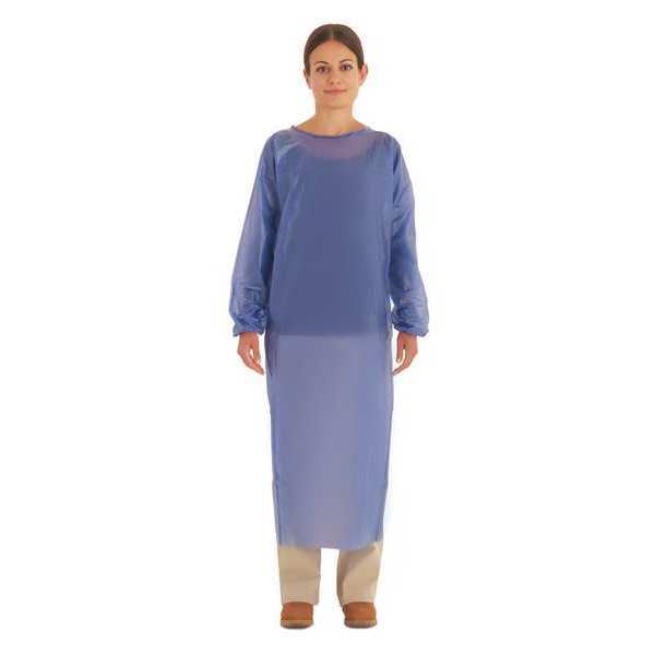 Cleanroom Apron, Blue, Medium