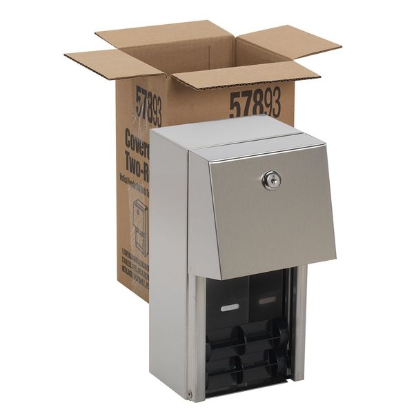 Toilet Paper Dispr, 12-3/4 In. H