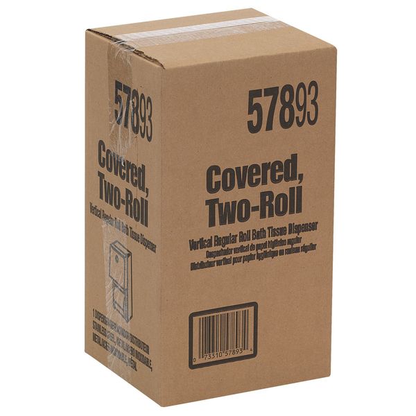 Toilet Paper Dispr, 12-3/4 In. H