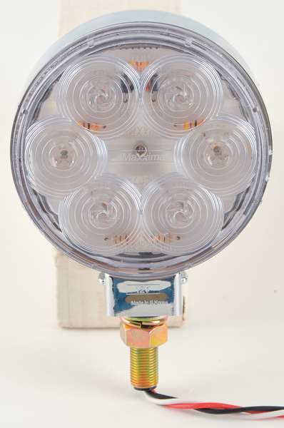 S/T/T/Park Light, LED, Amber/Red, 4-5/16Dia