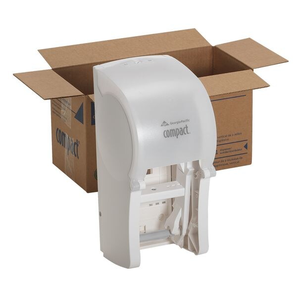 Toilet Paper Dispr, Coreless, 13-1/2 In. H