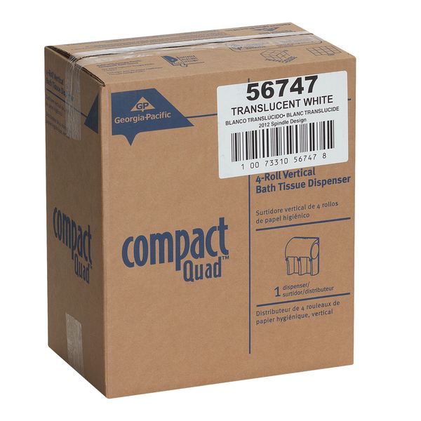 Toilet Paper Dispr, Coreless, 13-1/4 In. H