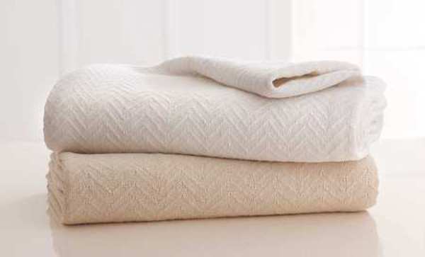 Blanket, Twin, White, PK4