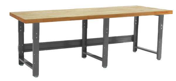 Bolted Workbenches, Butcher Block, 120