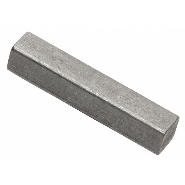 Oversized Key Stock, 12 in L, 1/8 in W, 1/8 in H, Steel